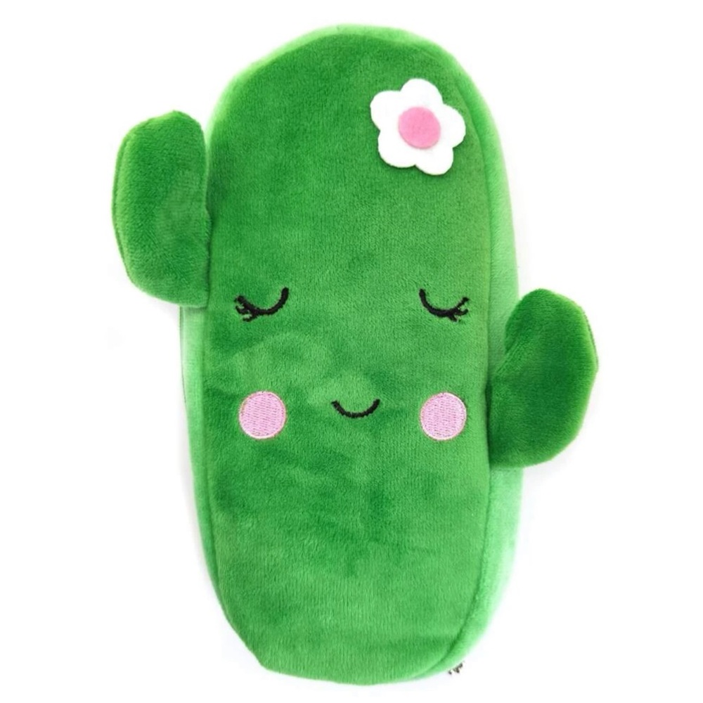 Plush Cactus Bag - H 0.8 x W 3.9 x L 8.3